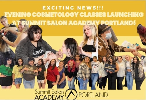 Exciting News: Evening Cosmetology Classes Launching at Summit Salon Academy Portland!